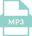 MP3 audio icon